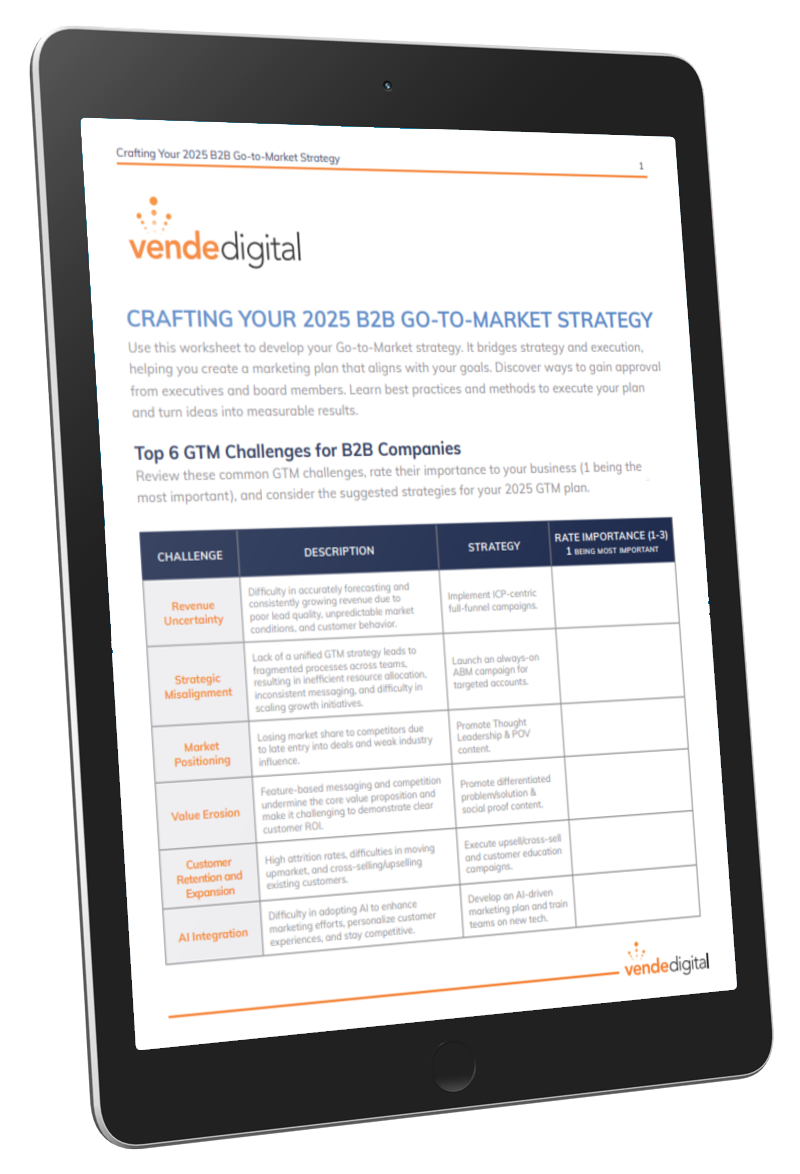 2025 B2B Go-to-Market Strategy